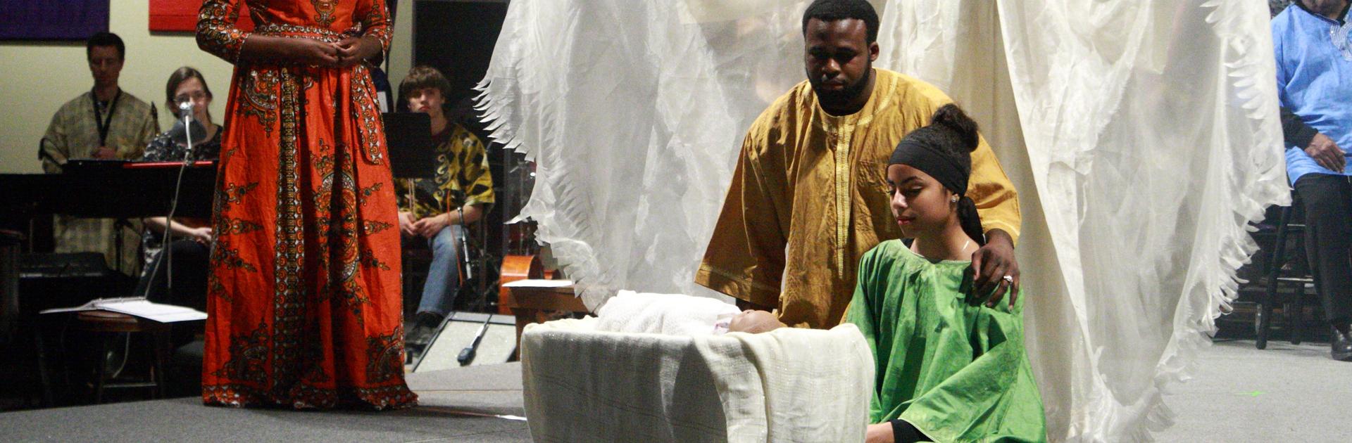 Multiracial Cast of Black Nativity Performance Delights Audiences The